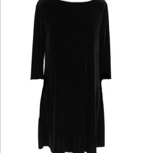 Jacqueline Ferrar Elegant Little Black Dress 1X